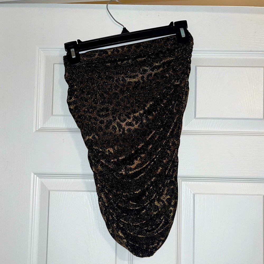 Leith fitted mini skirt from Nordstrom
